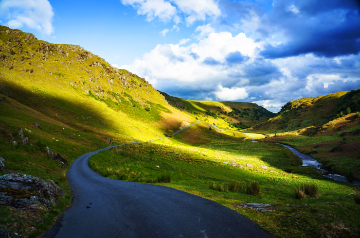 Stunning hills of the Brecon Beacons